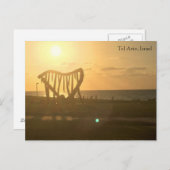 Carte Postale Tel Aviv, Israël (Devant / Derrière)