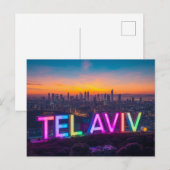 Carte Postale Tel aviv israel (Devant / Derrière)