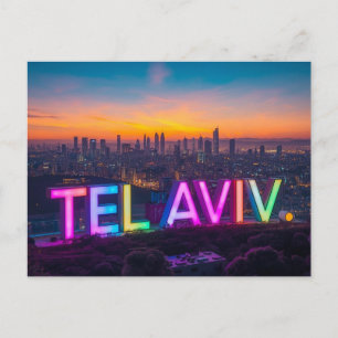Carte Postale Tel Aviv Israël