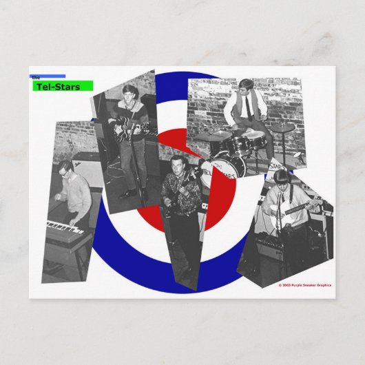 Carte postale Tel-stars (Devant)