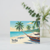 Carte Postale Tela Honduras (Debout devant)