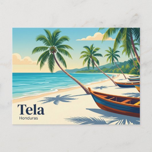 Carte Postale Tela Honduras (Devant)