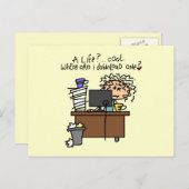 Carte Postale Télécharger Humour de vie (Devant / Derrière)