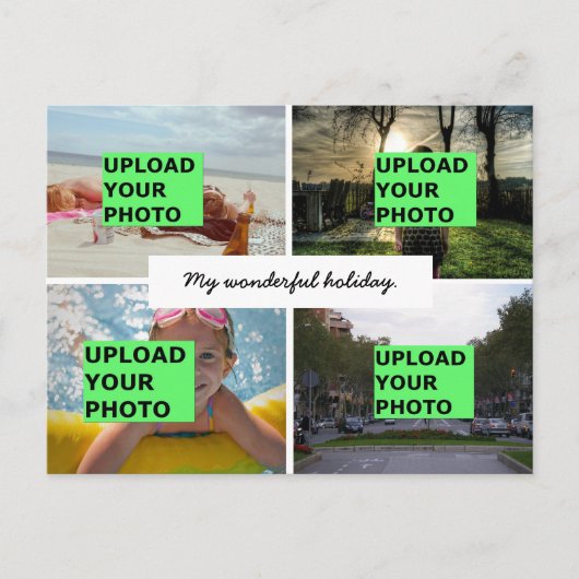 Carte Postale Télécharger votre photo (Devant)