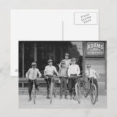 Carte Postale Télégramme Messenger Boys, 1911 (Devant / Derrière)