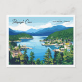 Carte Postale Telegraph Cove Vancouver Canada Travel (Devant)