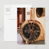 Carte Postale Télégraphe de commande du moteur (Devant / Derrière)