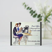 Carte Postale Télégraphique (Debout devant)