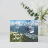 Carte Postale Téléphérique au-dessus de Chamonix (Debout devant)