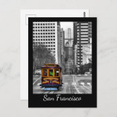 Carte Postale Téléphérique de San Francisco (Devant / Derrière)