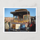 Carte Postale Téléphérique de San Francisco (Devant)