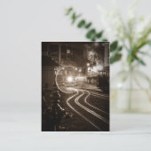 Carte Postale Téléphérique de San Francisco la nuit (Debout devant)