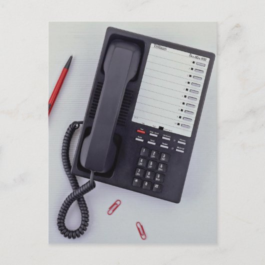 Carte Postale Téléphone (Devant)