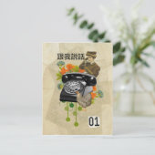 Carte Postale Téléphone (Debout devant)