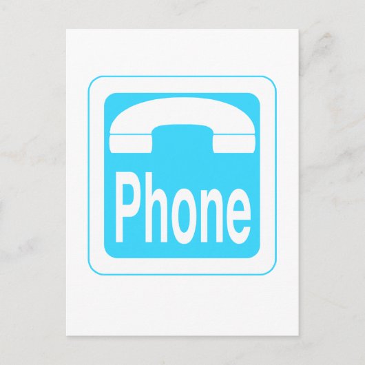 Carte Postale Téléphone (Devant)