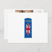 Carte Postale Telephone box (Devant / Derrière)