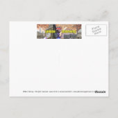 Carte Postale Telephone box (Dos)