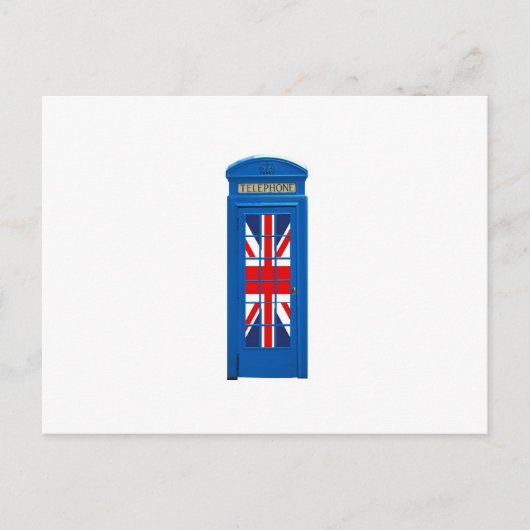 Carte Postale Telephone box (Devant)