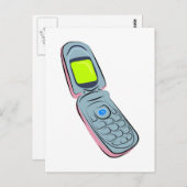 Carte Postale Téléphone mobile (Devant / Derrière)