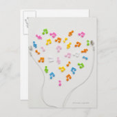 Carte Postale Téléphone portable (Devant / Derrière)