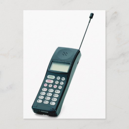 Carte Postale téléphone portable de style ancien (Devant)