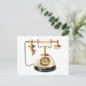 Carte Postale Téléphone rétro (Debout devant)