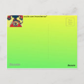 Carte Postale Téléphone rétro (Dos)