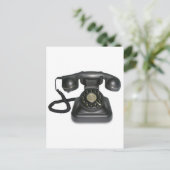 Carte Postale téléphone vintage (Debout devant)