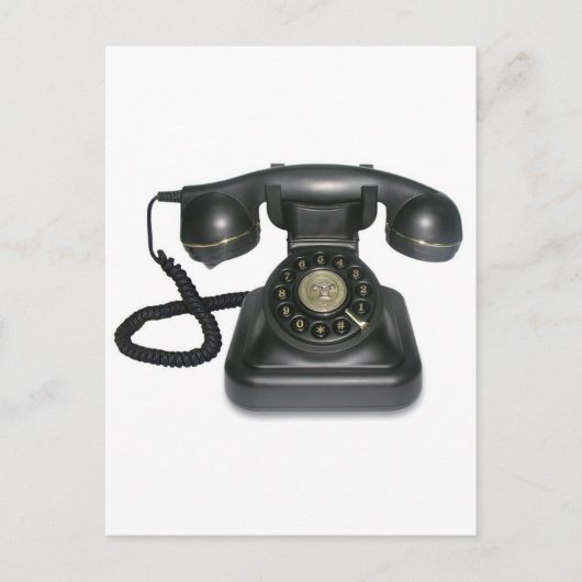 Carte Postale téléphone vintage (Devant)