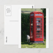 Carte Postale Téléphoner à domicile (Devant / Derrière)