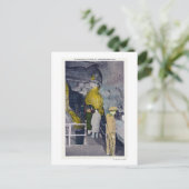 Carte Postale Téléphonie à Head of Underground Lake (Debout devant)