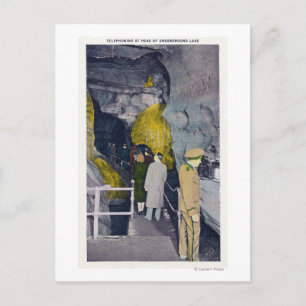 Carte Postale Téléphonie à Head of Underground Lake