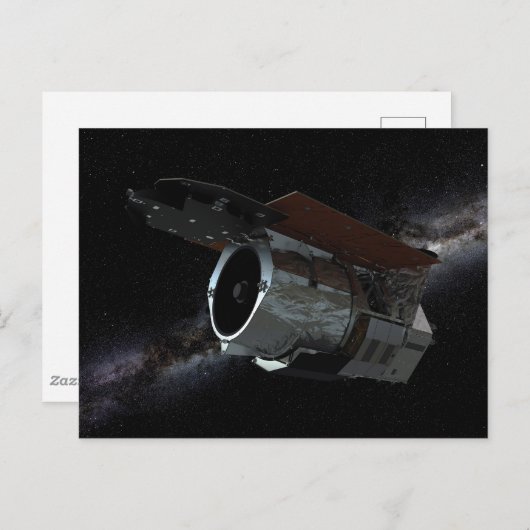 Carte Postale Télescope d'étude infrarouge à large champ (Devant / Derrière)