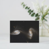 Carte Postale Télescope spatial ARP240 Galaxies Hubble (Debout devant)