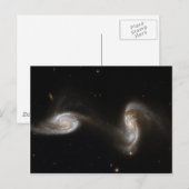 Carte Postale Télescope spatial ARP240 Galaxies Hubble (Devant / Derrière)