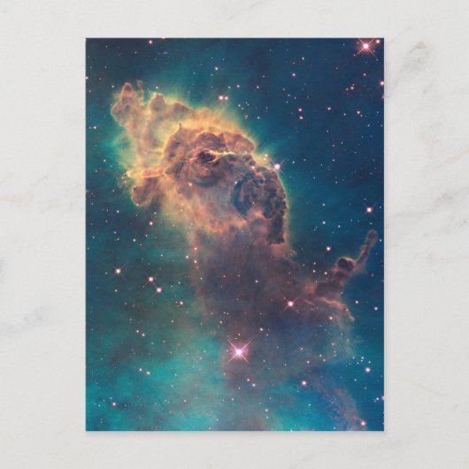Carte Postale Télescope spatial Hubble coloré Carina Nebula (Devant)