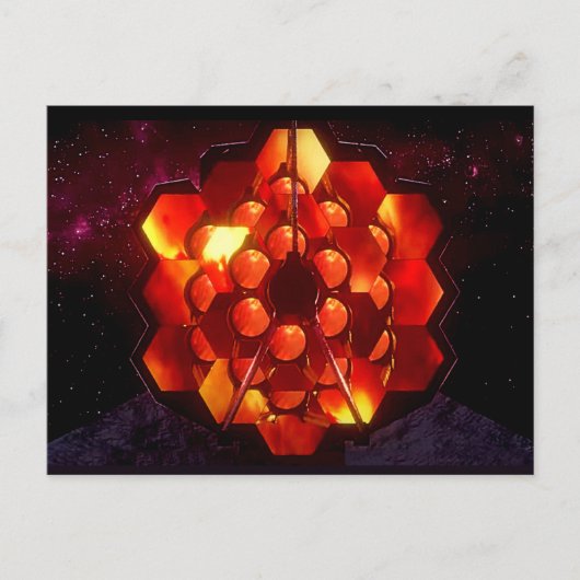 Carte Postale Téléscope spatial James-Webb 2021 Commémoratif (Devant)