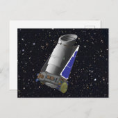 Carte Postale Télescope spatial Kepler (Devant / Derrière)