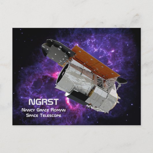 Carte Postale Télescope spatial romain Nancy Grace (Devant)