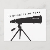 Carte postale télescopes (Devant)