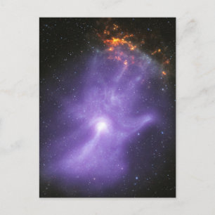 Carte Postale Télescopes X-Ray Ghomajorité Cosmique Main