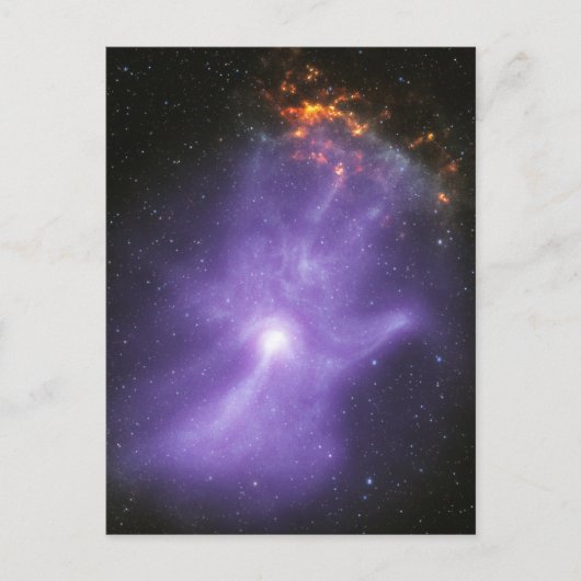 Carte Postale Télescopes X-Ray Ghomajorité Cosmique Main (Devant)
