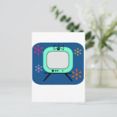 Carte Postale Télévision rétro (Debout devant)