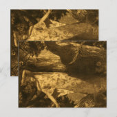 Carte Postale Tellement hantés Gardiens de la nuit au clair de l (Devant / Derrière)