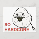 Carte Postale Tellement Hardcore (Devant)