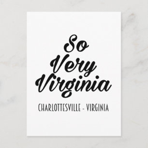 Carte Postale Tellement Virginie - Charlottesville, Virginie Éta
