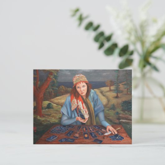 Carte postale Teller Gypsy Fortune (Debout devant)