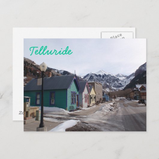 Carte postale Telluride (Devant / Derrière)