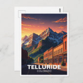 Carte Postale Telluride Colorado (Devant / Derrière)