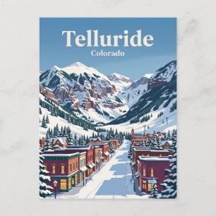 Carte Postale Telluride, Colorado, États-Unis